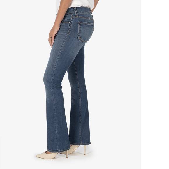 NWT KUT FROM THE KLOTH NATALIE BOOTCUT in FELLOWSHIP WASH - Picture 2 of 3